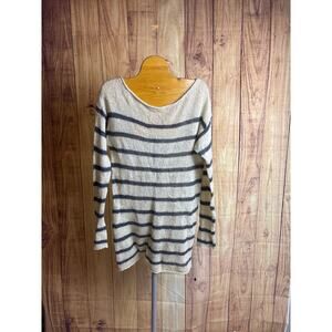 Rubbish Boatneck Striped Knit Lightweight Sweater  Women's Size L